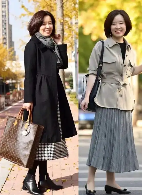 轻薄外套今天的分享是适合55岁女人的换季穿搭,年过中旬的女性朋友