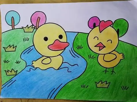 云锦小学课后服务二年级简笔画 - 美篇