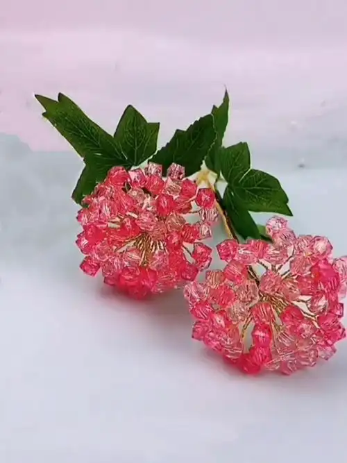 仿真成品材料花材绣球手工串珠摆件摆花制作仿真花