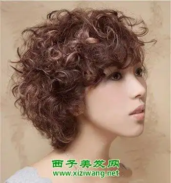 90后女生烟花烫发型图片大全_女士发型_西子美发网