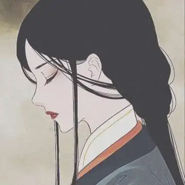 动漫女生古风优雅温柔气指头像卡通动漫头像