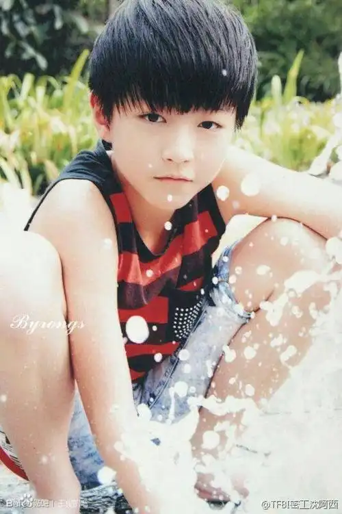 tfboys王俊凯,小时候.仓鼠凯.酷萌酷萌哒