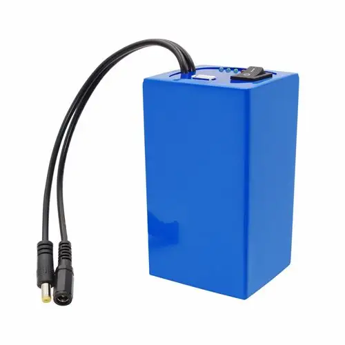 小型可充电锂电池 12v 外部电池 4000mah 带充电器