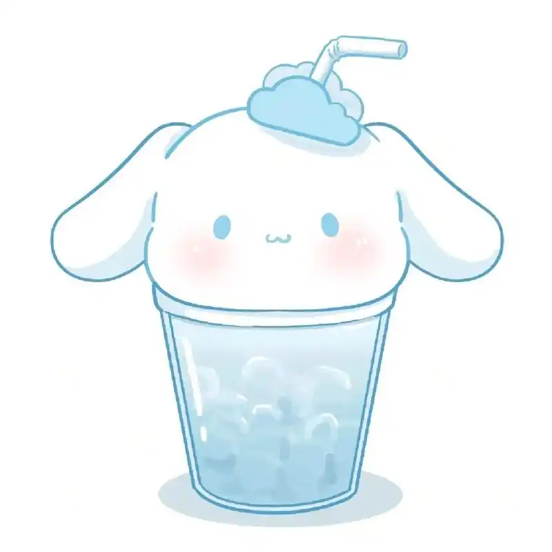 三丽鸥奶茶可爱简笔画    可爱简笔画奶茶