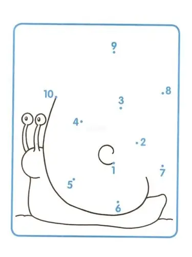 幼儿园数字1–10连线32张