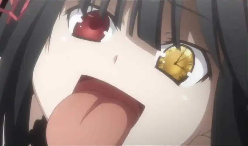 狂三吐舌头,实在太可爱了