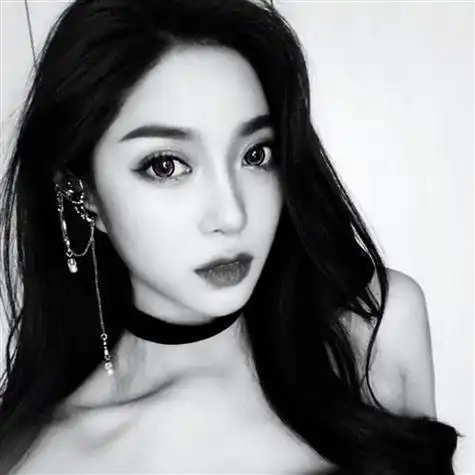 美女头像图片大全黑白谁的誓言还能轮回