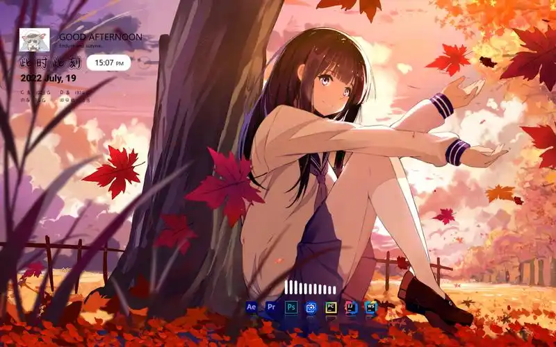 wallpaperengine千反田爱瑠虽然不能保证努力就能解决问题但我可以