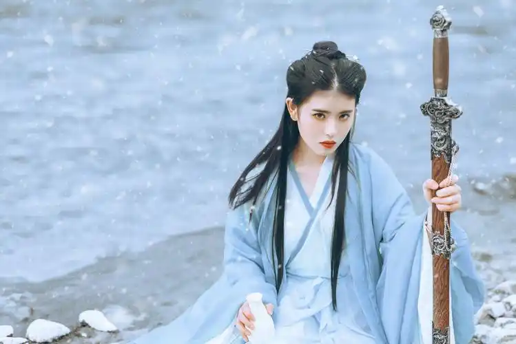 日暮诗成天又雪【古风写真】摄影:黄仔爱玩喵喵酱