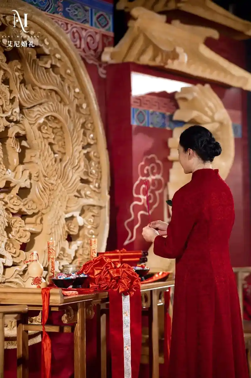 传统中式婚礼#龙凤呈祥.#传统中式婚礼#龙凤呈祥  凤凰于 - 抖音