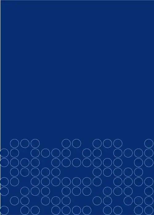 简约蓝色圆形背景