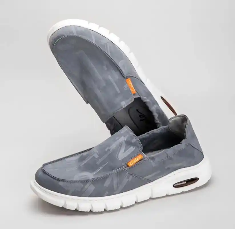 爆款休闲布鞋 布鞋男潮套脚一脚蹬休闲鞋男鞋夏季透气百搭舒适 - 抖