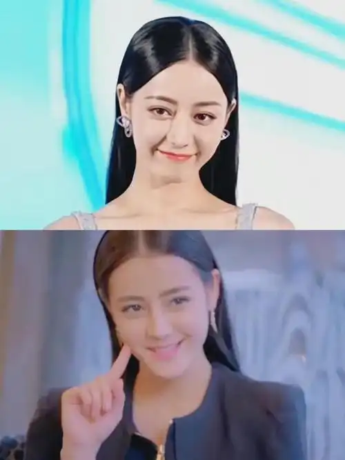 迪丽热巴今日活动复刻8年前克拉恋人里的高雯造型,黑长直大明星|法令