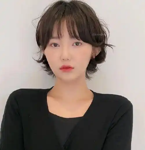 bob轮廓减龄短发 扁平头修颜发型_女生短发 - 美发站