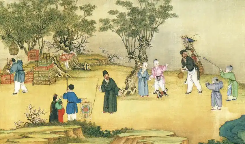 《清明上河图》具有"中华第一神品"之美称,是一幅长卷风俗画,全长528