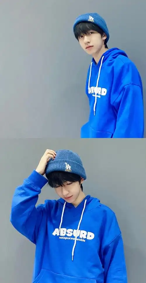 贺峻霖蓝色系随拍