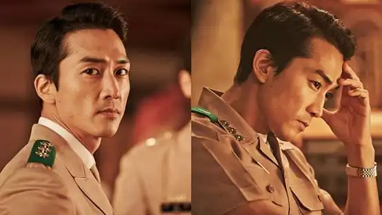 《人间中毒》中宋承宪饰演军官上校,与部下的妻子展开禁忌爱恋故事.