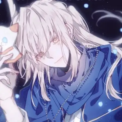 动漫男生头像宗之潇洒美少年举觞白眼望青天皎如玉树临风前