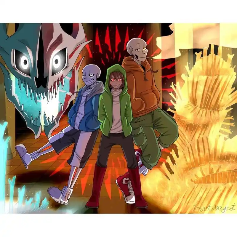 传说之下——三重审判壁纸