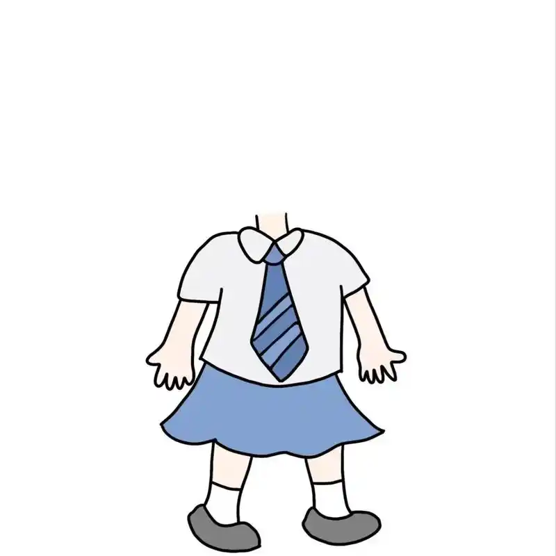 幼儿园抠图小人—男孩女孩.可用于制作进区卡#抠图素材 #幼儿 - 抖音