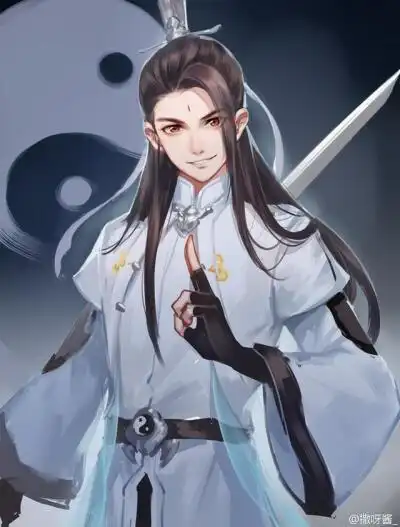 各类古风美男,总有一款令你心动,一波古风动漫妖孽帅气图片来了