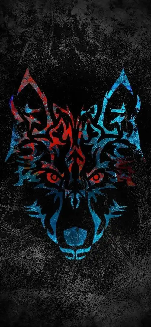 壁纸:全面屏壁纸高清 - 黑色背景个性壁纸锁屏