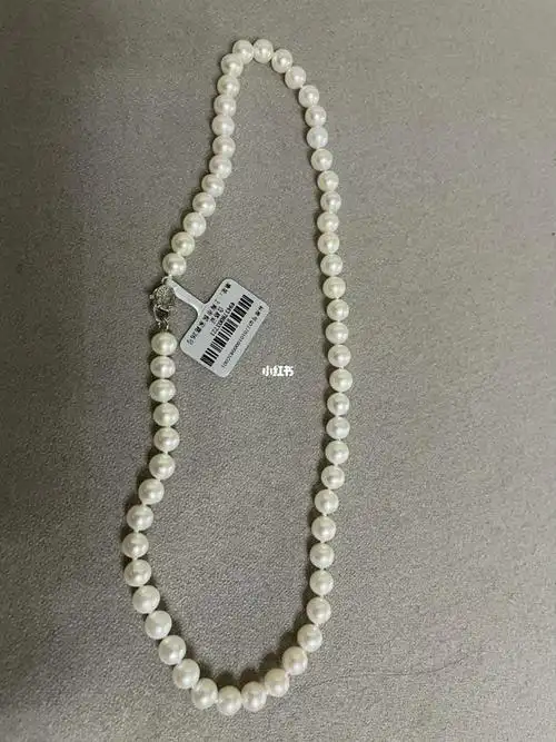 给妈妈买的生日礼物老凤祥淡水珍珠项链
