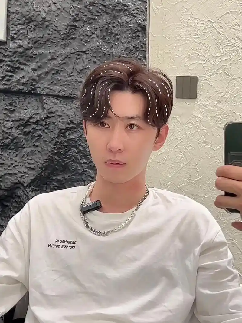 男生自然感四六分发型推荐