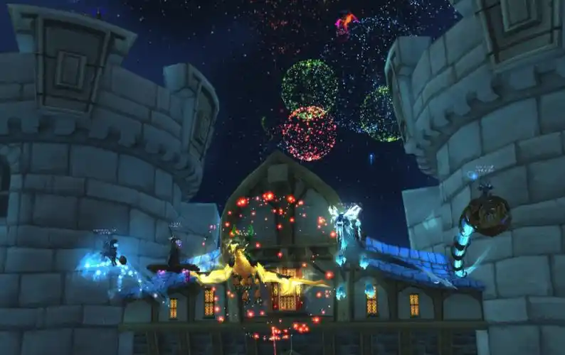 魔兽世界新年快乐