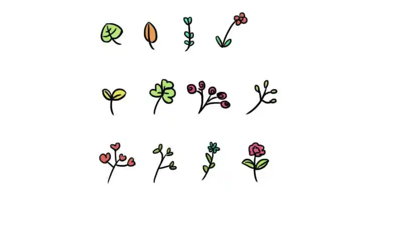 可爱小装饰简笔画步骤