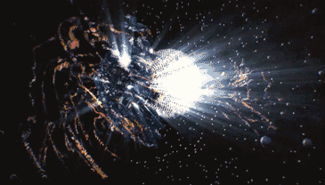 近现代的科技感扑面而来我们先来看看我们的龙卷风场景吧mapping技术