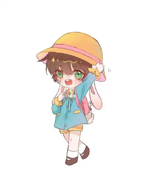 时代少年团贺峻霖  #贺峻霖  #q版人物  #摸