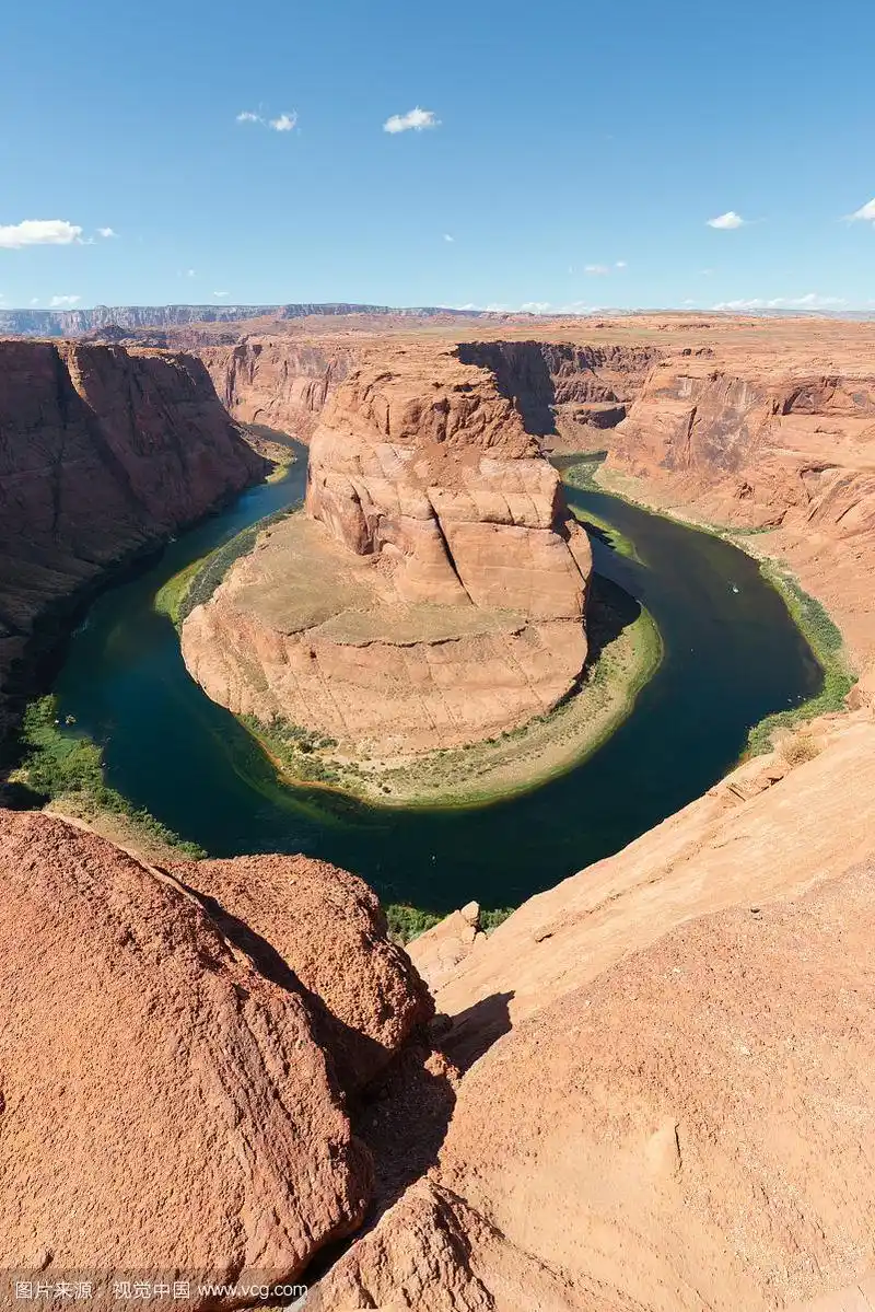 美国亚利桑那州马蹄湾沙漠风光