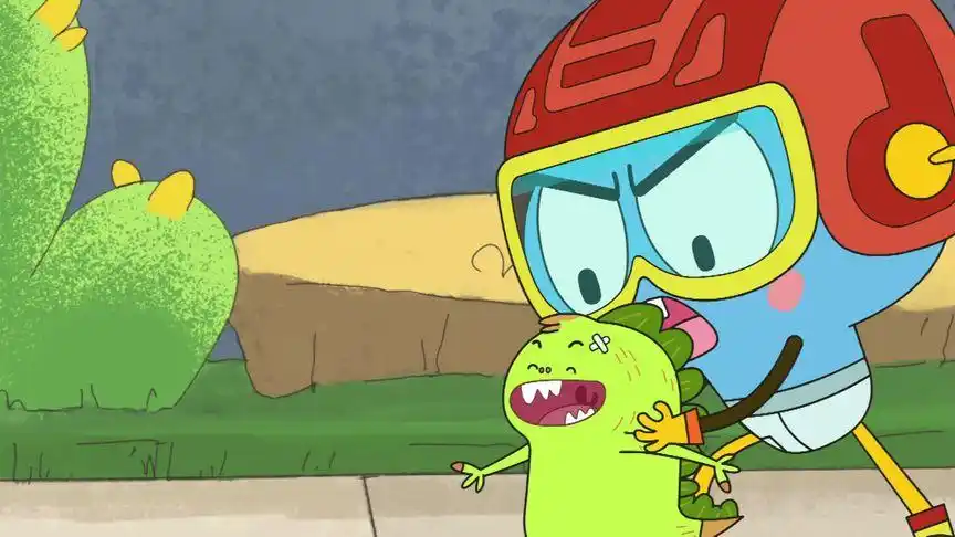 哈哈大冒险 第四季 第九集《大头盔》