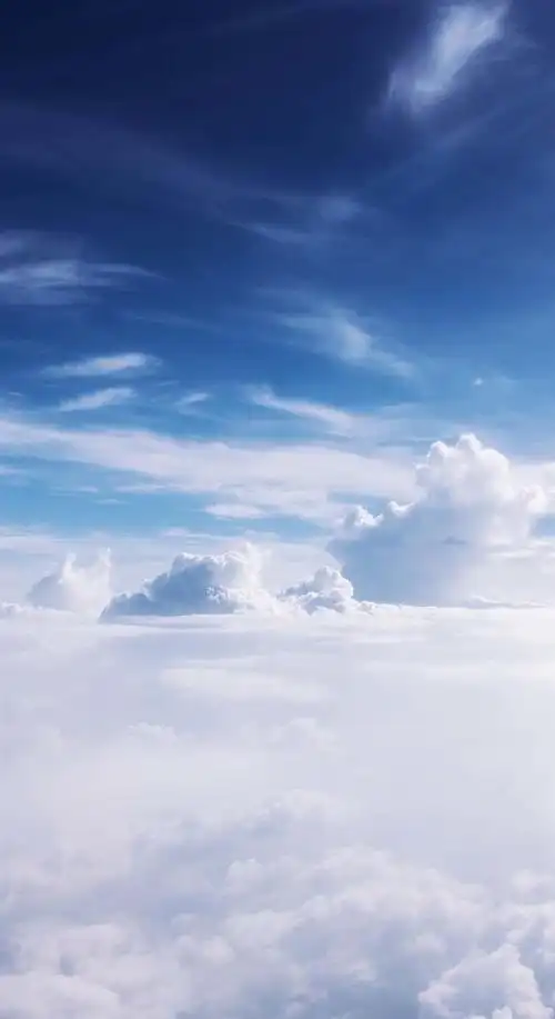 蓝天白云高清手机壁纸