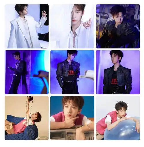 贺峻霖真能囤##贺峻霖生日大片库存