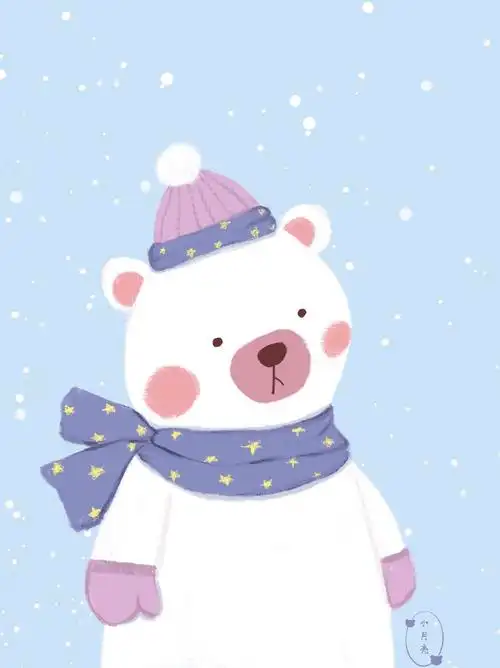 萌系小动物插画