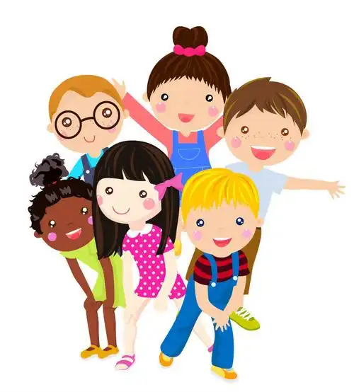 卡通圆脸儿童矢量素材设计元素素材免费下载(图片编号:5099353)-六图