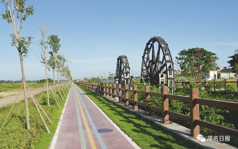 金塘镇文林大垌中轴水渠改造升级基本完成