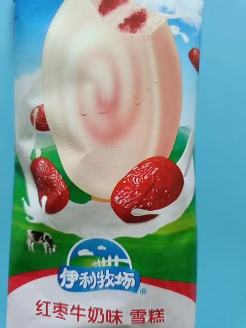 好吃的雪糕伊利红枣雪糕