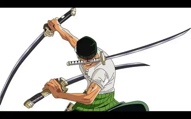 海贼王三刀流剑士索隆霸气图片大全分享