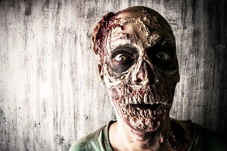 恐怖可怕的丧尸