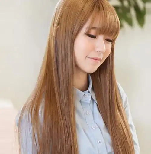 2022年最新中长款直发,中长直发发型简约又好打理