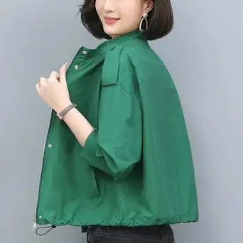 外套女2024春秋装新款宽松短款时尚显瘦薄款气质小个子夹克上衣潮