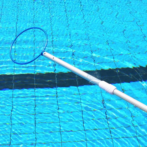 游泳池救生员设备工具救生勾伸缩杆铝合金救生杆专用救生钩