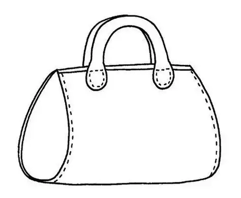 简笔画漂亮的包包怎么画各种包包的简笔画图片大全包包简笔画怎么画