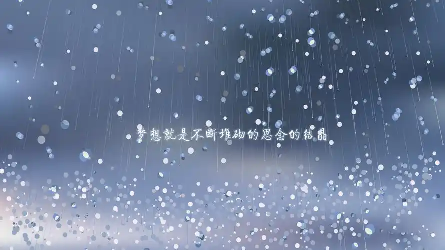 文字梦想星光文字控壁纸