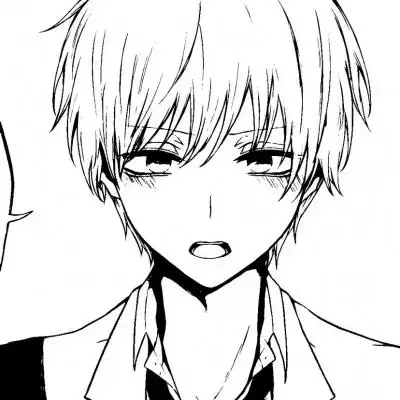 黑白温柔男头动漫,高清好看的动漫男头温柔治愈黑白图片_男生动漫头像