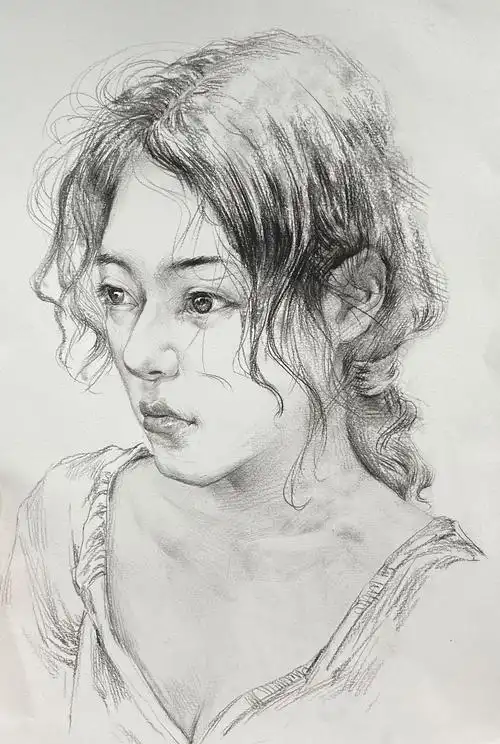 素描头像素描人像