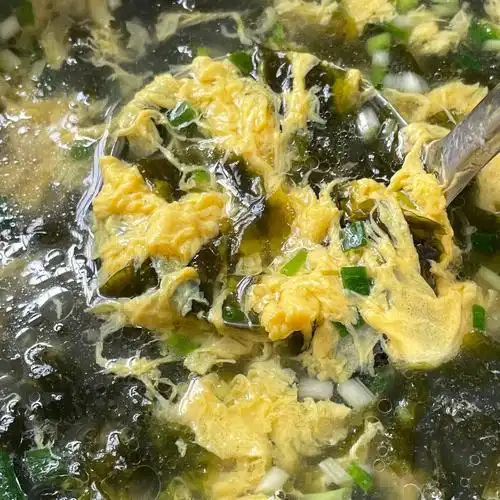 我妈转发给我的 紫菜蛋花汤正确打开方式✅